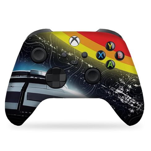 DreamController Galaxy Custom X-box Controller Wireless compatible with X-box One/X-box Series X/S Proudly Customized in USA with Permanent HYDRO-DIP Printing (NOT JUST A SKIN) in Kuwait