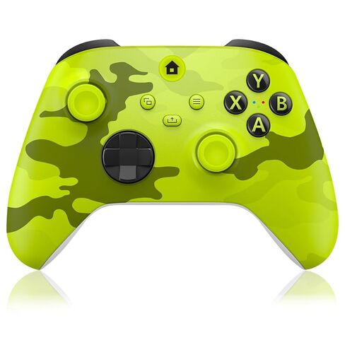 Xbox One Controller,Xbox Controller Wireless for Xbox One, Xbox Series X/S | Wireless Controller with 3.5mm Audio Jack,with 2.4GHz Wireless Adapter,Camo Yellow in Saudi Arabia