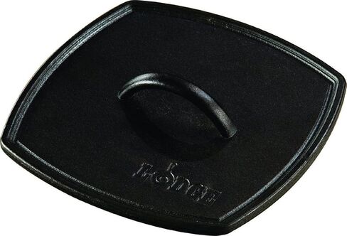 Lodge Pre-Seasoned Cast Iron Square Panini Press, 8.32 Inch | Heavy-Duty Cast Iron Press for Burgers, Sandwiches, Bacon & Everyday Griddle Cooking, Durable & Naturally Nonstick in Kuwait