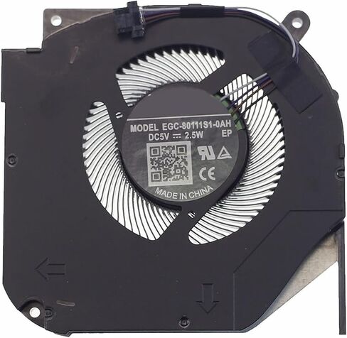 Laptop Cooling Fan, Compatible for Schenker ，XMG ，Neo ，15 Gaming | Laptop Cooling Fan , EGC-80111S1-0AH DC5V 2.5W 4-Pin , THER7GM7A0-2911 GM7AG0M WINMA in Saudi Arabia