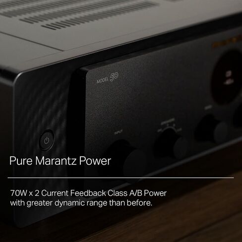 Marantz MODEL 50 Pure Analog Stereo Integrated Amplifier (Black) in Saudi Arabia