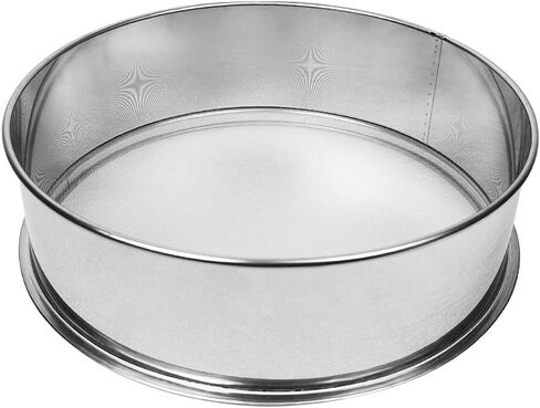 Sidasu Stainless Steel 20 Mesh Vibrating Sifter for 12" Sifter Machine | Replacement Sieve for Baking Kitchens,Grain Milling,Herbal Powder,Food Preparation in Saudi Arabia