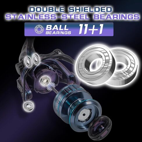 Souagyilang Spinning Fishing Rod Reel Combos,2-Section 5.9Ft Light Weight Spinner Rod with Powerful Fishing Gear for Freshwater Present for Anglers in Saudi Arabia