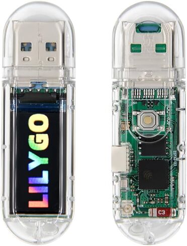 LILYGO T-Dongle-S3 ESP32-S3 TTGO Development Board | 0.96 inch ST7735 LCD Display,TF Card in Saudi Arabia