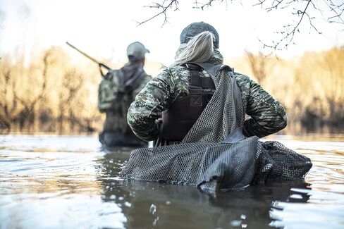 Cupped Waterfowl Large Mesh Bag, Durable Mesh Storage with Shoulder Straps Duck Decoy Bag, Brown, One Size in Saudi Arabia
