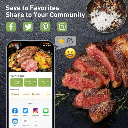 KitchenBoss Wifi Sous Vide Cooker: Ultra-quiet Sous Vide Machine Immersion Circulator APP Control 1100W, IPX7 Waterproof Sous-vide Precision Cooker Accurate Temperature Digital Display, Silver in Saudi Arabia