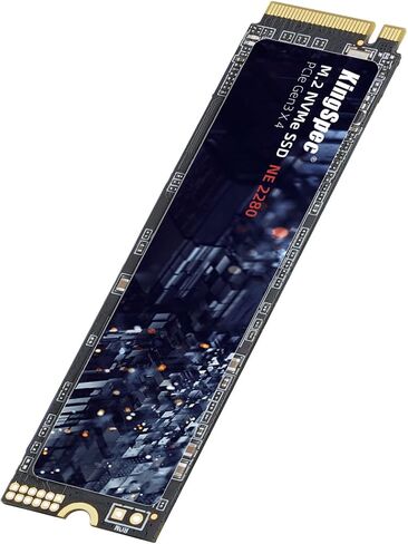 KingSpec SSD 1 تيرابايت، M.2 NVMe Gen3x4 SSD 2280 - ما يصل إلى 2400 ميجابايت/ثانية، محرك أقراص الحالة الصلبة الداخلي مع فلاش NAND ثلاثي الأبعاد، متوافق مع سطح المكتب والكمبيوتر المحمول in Kuwait