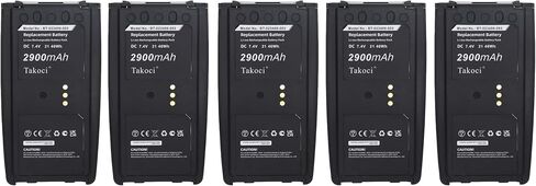 5 Pack P7350 BT-023406 Walkie Talkie Battery Compatible with P5300 P5350 P5370 P5400 P5450 P5470 P5500 P5550 P5570 P7300 P7370 XG-15P XG-25P XG-75P 2900mAh in Saudi Arabia
