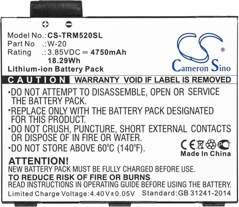Battery for Netgear Nighthawk M6,MR6150,Nighthawk M6 Pro,Nighthawk M5,MR5000,MR5200,MR5200-100EUS,MR5100,fit Part NO:W-20 (4750mAh) in Saudi Arabia
