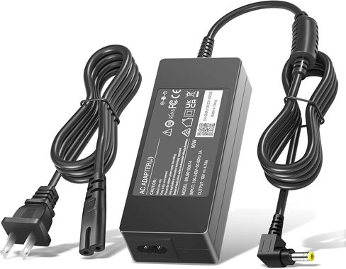 19V Charger Compatible with Asus Monitor Power Cord VG248QG VG278 VG245 | VG278Q VG278QR VG279 PG279Q VG245H VG248 VG27A VG27AQ VX248 VZ239 VC279H, for Asus 22'' 23'' 24'' 27'' Gaming Monitor Adapter in Saudi Arabia