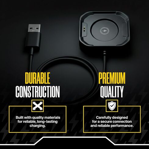 Carbinox USB Charger Compatible for Carbinox Smartwatch - Fast Charging Speed, Sleek Design, Reliable Functionality (Carbinox Blaze S) in Kuwait