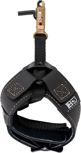 B3 Archery King Single-Caliper Wrist Strap Archery Compound Bow Arrow Release Aid Trigger w/Adjustable Travel, Roller-Sear Blackened Stainless Steel Jaw, Standard Wrist Strap in Saudi Arabia