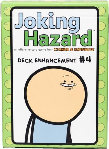 Joking Hazard by Cyanide & Happiness - 360+ Funny & Inappropriate Comic Cards, Hilarious Party Games | Includes Add-Your-Own-Words Cards in Saudi Arabia