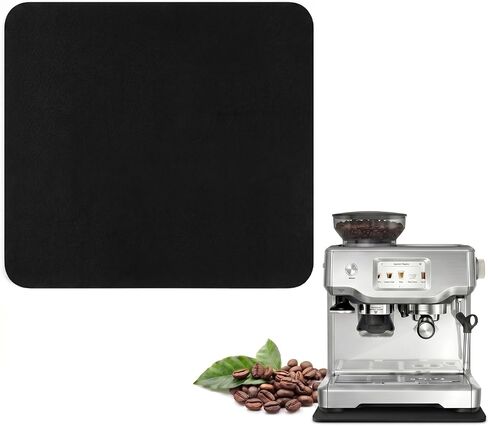 Compatible with Breville Espresso Machine Mat Silicone Sliding 12.6x12.6in | Silicone espresso mat for Breville 880 keeps coffee makers stable with anti-slip grip and smooth sliding design daily use in Saudi Arabia