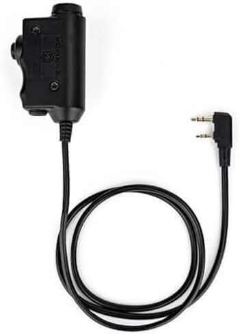 EARMOR M32X Plus Hearing Protection and PTT, Tactical Headset with MIC, NATO TP120 & U-174 Connector and ARC Rail Helmet Adapters, Push-to-Talk Military Standard 7.0 Plug for Radio Adapter in Saudi Arabia