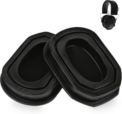 Gel Ear Pads Replacement for Walker's Hearing Protection Earmuffs with Inner Cooling Gel& Sealed Bottom Shell in Saudi Arabia