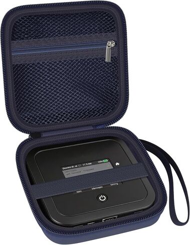 Travel Router Case for NETGEAR Nighthawk 5G Mobile Hotspot M7 (MH7150) | Portable WiFi 7 Router Storage Bag with Mesh Pocket & Detachable Strap, Hardying Case for RV, Travel & Remote (Case Only) in Saudi Arabia