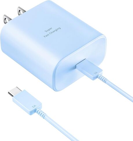 45W Super Fast Charger USB Type C Charger Cord 6.6FT with Android Phone Charger Fast Charging Block for Samsung Galaxy S26/S26 Ultra/S26+/S25/S25 Ultra/S25+/S24/S23/S22/S20/S21/Note 20/Note 10, Black in Kuwait