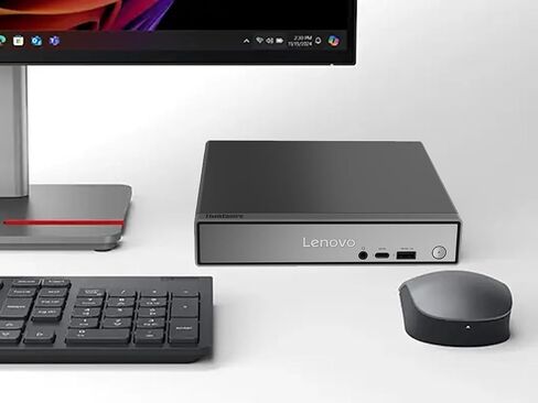كمبيوتر Lenovo ThinkCentre neo 50q Tiny Business، Intel Core 5-210H (> Ultra 7 155U)، كمبيوتر IST مخصص 16 جيجابايت/32 جيجابايت/64 جيجابايت ذاكرة الوصول العشوائي DDR5، 512 جيجابايت/1 تيرابايت/2 تيرابايت SSD، كمبيوتر صغير الحجم MFF، DisplayPort، Ethernet، W in Kuwait