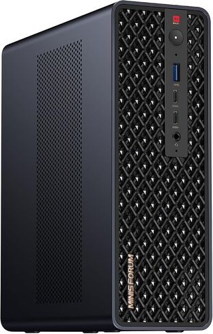 MINISFORUM MS-S1 MAX Mini AI Workstation PC, AMD Ryzen AI Max+ 395 (16C/32T),RDNA3.5 GPU,128GB LPDDR5x RAM 2TB SSMINI PC, Dual M.2 PCIe 4.0,PCIe x16 Slot, USB4 V2(80Gbps)& Dual 10GbE, 320W PSU,Wi-Fi 7 in Saudi Arabia