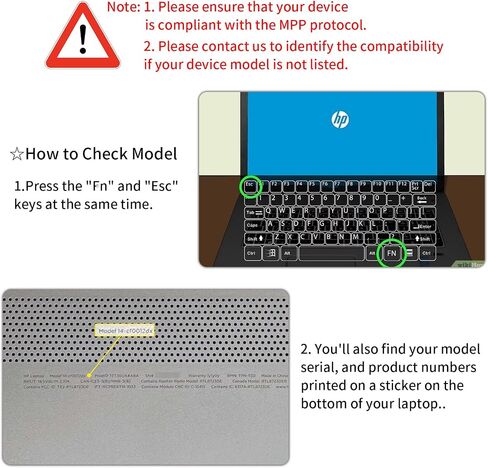 MPP Pen for HP Omnibook X Flip/Envy/Spectre/Pavilion x360 300 Day Battery | Palm rejection, 1024 pressure levels, tilt detection, 2 shortcut buttons, perfect for notes and professional drawing in Saudi Arabia