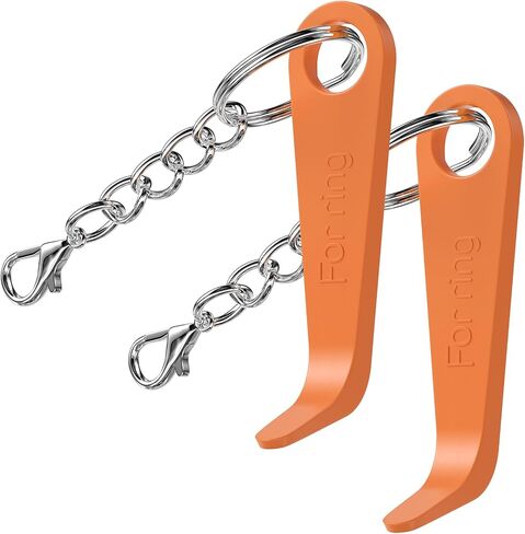 Doorbell Removal Tool for Ring Video Doorbells - Fits 2026 Ring Battery Doorbell (New-est Model)/ Pro/Plus 2nd-Gen, Wired Door Bell Pro/Plus, Opening Key Tool with Keychain 2-Pack in Saudi Arabia