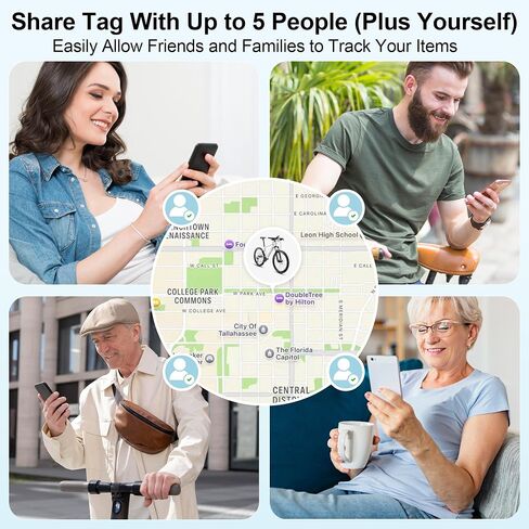 2026 Air Tags for Android-4 Pack,Dual System for iOS Find My & Android Find Hub,Replaceable Battery,Loud Ring,IP68 Waterproof,Smart Bluetooth Tracker for Keys,Luggage,Wallets in Saudi Arabia