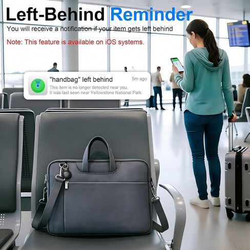 2026 Air Tags for Android-4 Pack,Dual System for iOS Find My & Android Find Hub,Replaceable Battery,Loud Ring,IP68 Waterproof,Smart Bluetooth Tracker for Keys,Luggage,Wallets in Saudi Arabia