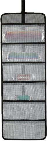 Roll Flasher Organizer Bags Trolling Lure Bag | Quick-Drying Tackle Wallet for Flasher, Dodger, and Lure Bags, Compact Roll-Up Gear Bag（No Flasher） in Saudi Arabia