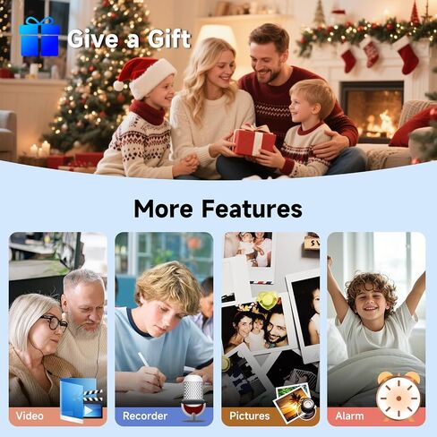 64GB MP3 Player with Bluetooth 5.3, Speaker & Physical Buttons | 40H Playback, HiFi Sound, Equalizer, Voice Recorder, FM Radio, A-B Repeat, Lightweight 1.3 Oz, Supports128GB microSD Card in Saudi Arabia