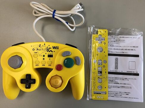 Classic Controller for Wii U Pikachu (benefits Wii remote control sheet (Pikachu) included) in Saudi Arabia