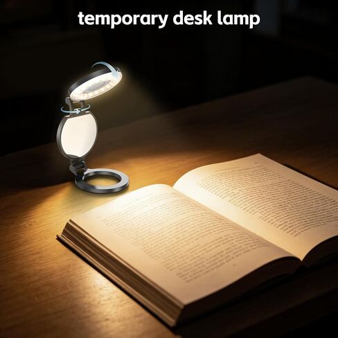 Magnetic Selfie Light for Phone,Phone Ring Light Selfies | Tri-Fold, As Lamp, 360° Foldable LED Selfie Light Compatible with iPhone Magsafe,Photography/TikTok/Zoom Calls/Video in Kuwait