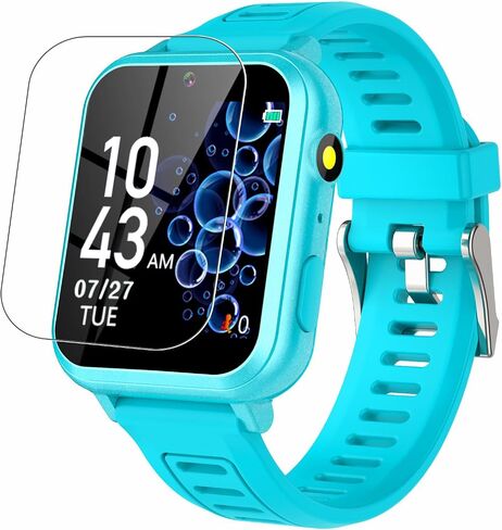 Wiszodet Kids Smart Game Watch with 39 Games HD Touch Screen Video Camera Music Player Pedometer Flashlight Alarm Clock 12/24 hr, Gifts for 5-12 Year Olds Boys in Saudi Arabia
