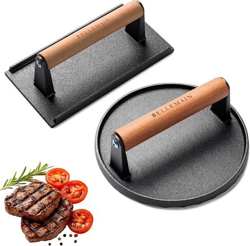 Bellemain Smash Burger Press, Grill Press, Bacon Press - Rectangle in Saudi Arabia