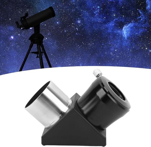 90 Degree Clear Image Diagonal Adapter, Prism Cenital Mirror for Astronomy Enthusiasts in Kuwait