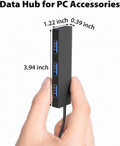 Cyberguys USB Hub 4 Ports, USB 3.2 Gen 1 5Gbps Multi Adapter Splitter in Saudi Arabia