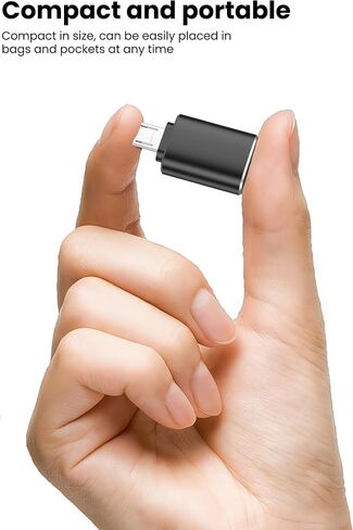 10 Pack USB to Micro USB Adapter Micro USB 2.0 OTG Cable Converter(Black) | S7 LG, Flash Drive, Mouse, Keyboard,Samsung S7 S6 Edge S4 S3 LG G4 DJI Spark Mavic Remote Controller Android Tablets in Saudi Arabia
