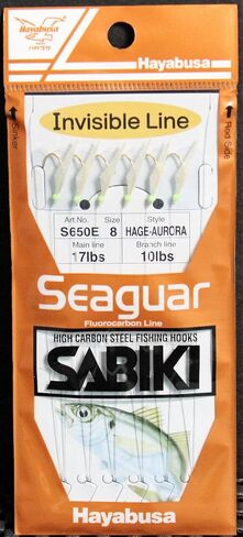 Hayabusa Hayabusa S 650 E Hage Aurora Sabiki Hot Hooks Size 1 in Saudi Arabia