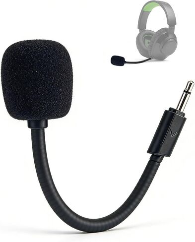 Replacement Game Microphones for JBL Quantum 100 Gaming Headsets | Q100 Noise Cancelling Mic with Foam Windscreen for Clear In-Game on PS5 PS4 PC Xbox, 2.5mm Plug in Saudi Arabia