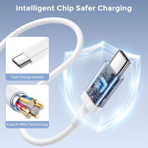 MagSafe Charger 25W Magnetic Wireless Charger Charging Pad with 30W Adapter | 30W USB C adapter and 4.2FT Type C cable, compatible with iPhone 17/16/15/14/13/12 Series and AirPods 4/3/2/Pro in Kuwait