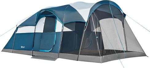 Portal 6/8 Person Instant Tent with Screen Porch, Waterproof Family Camping Tent in Saudi Arabia