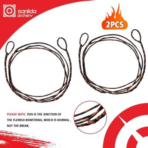 مجموعة القوس Sanlida Archery Royal X8 مقاس 60 بوصة من قطعة واحدة بوزن 30 رطل و2 قطعة من الأوتار الفلمنكية D97 in Kuwait