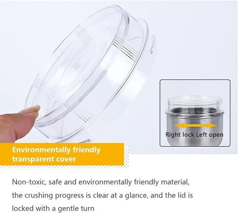 300g Grain Mill Grinder, 304 Stainless Steel Grain Mill High Speed Commercial Spice Grinder, Ultrafine Grain Household Flour Mill, Hom Kitchen in Saudi Arabia