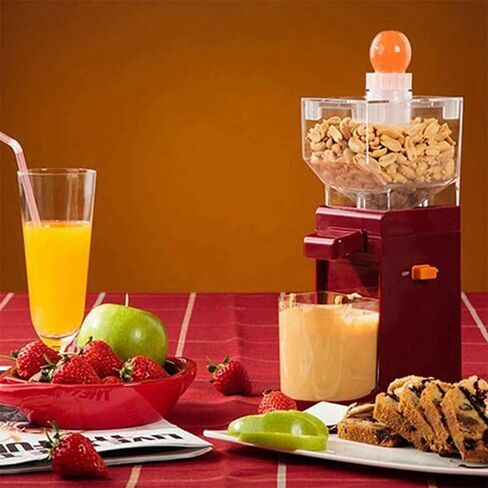 Electric Peanut Butter Maker Machine,Sesame Sauce Nut Grinder,Automatic Milling Grinding Machine,for Grinding US Plug Easy Install Easy to Use in Saudi Arabia