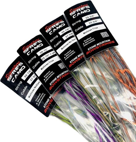 Replacement Mathews Z7 Extreme & Z7 Extreme Tactical Bowstrings – Signature Series Camo Bowstring Set – Built from BCY 452Xtra HMPE for Max Enhanced Speed & Accuracy for Precision Shooting. in Saudi Arabia
