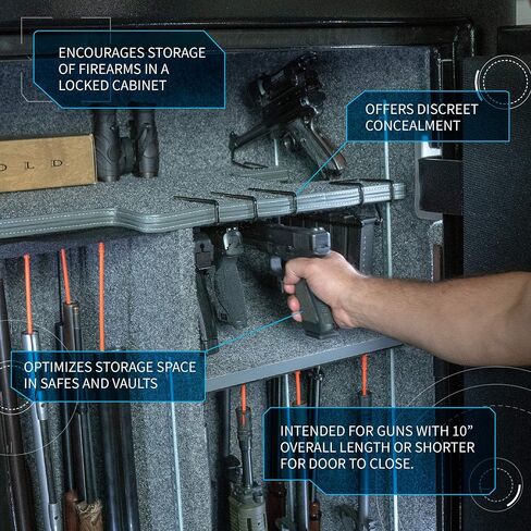 Gun Storage Solutions Pack of 2 Back-Under Handgun Hangers in Saudi Arabia