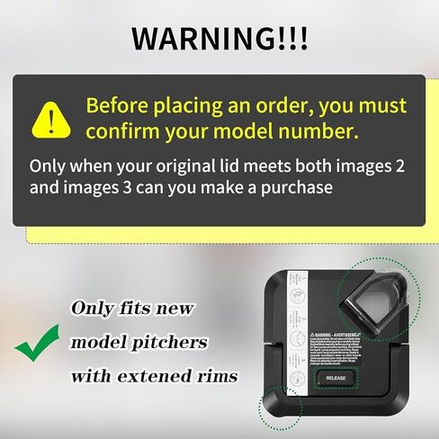 Blender Lid Replacement for Ninja Pitcher,Blender Top Replacement Parts Compatible BL610 BL642 BL682 BN701 BN751 BN700 BN801 Compatible Only with the New 72 OZ Wide Jar in Saudi Arabia