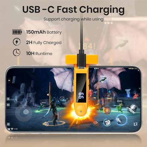 Keledz Recharge Auto Clicker لـ TikTok، تطبيقات iPhone iPad، الألعاب، Live (برتقالي) | 107 سرعات قابلة للتعديل، نقرة سريعة لمحاكاة الإصبع المستمر in Kuwait
