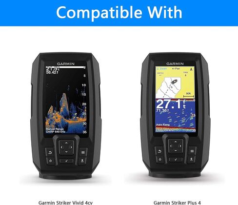 Sun Visor Cover Kit for Garmin Striker Plus 4 / Striker Vivid 4cv Fish Finder | Protective Screen Cover Anti-Glare Sun Shade for Clearer Screen Visibility in Saudi Arabia