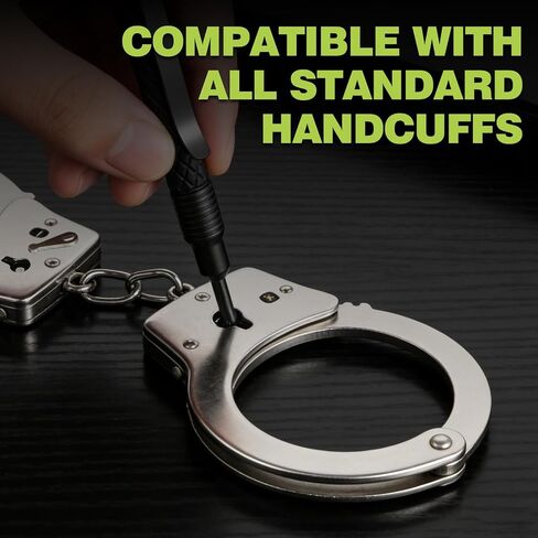 Ullnosoo Pocket Universal Handcuff Key, Police Cuff Keys Clip Compatible with Standard Series Hand Cuffs in Saudi Arabia